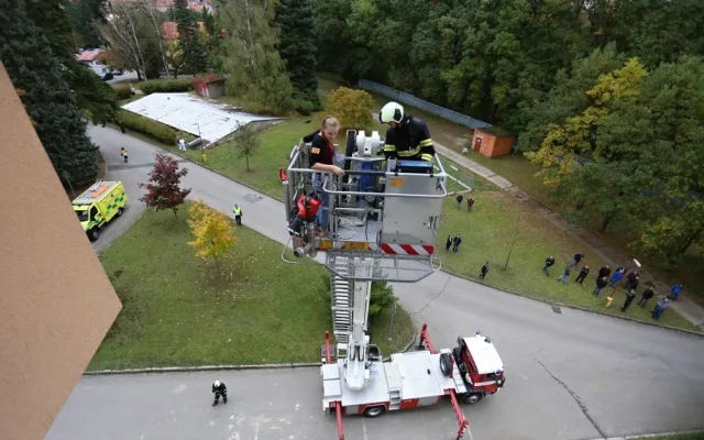 Cvičení v Nemoncici Tábor