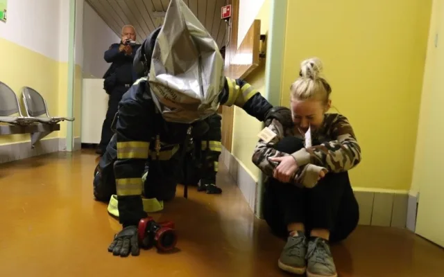 Cvičení v Nemoncici Tábor