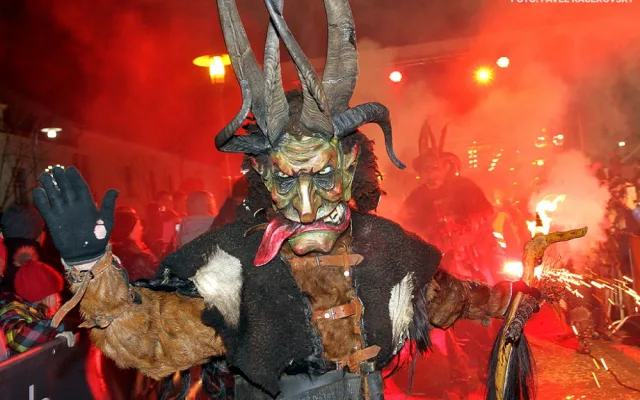 Krampus Show Kaplice 2016