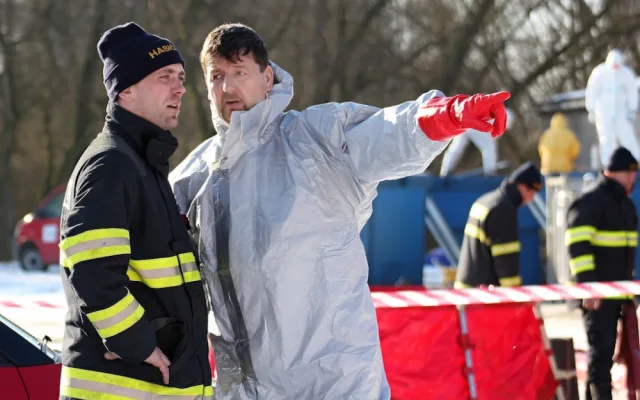 Utrácení kachen na farmě v Řitovízi