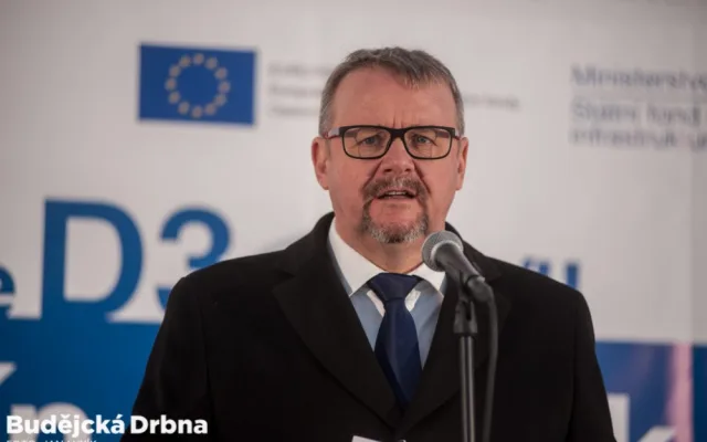 Zahájení výstavby nového úseku dálnice D3 mezi Ševětínem a Borkem. (15.3.2017)