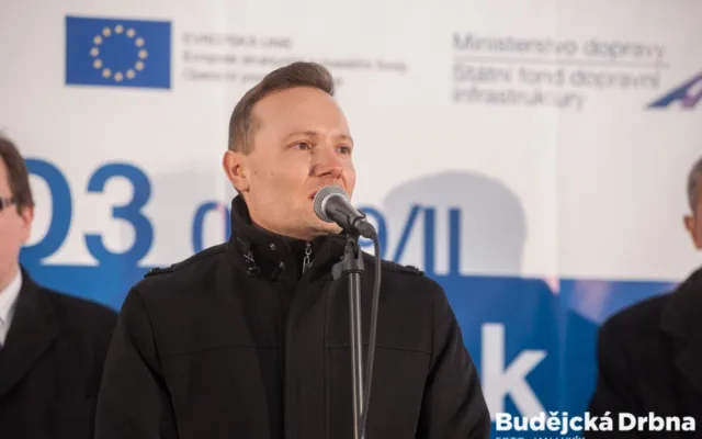 Zahájení výstavby nového úseku dálnice D3 mezi Ševětínem a Borkem. (15.3.2017)