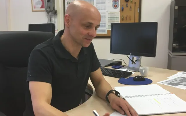 Novým velitelem temelínských hasičů se stal 43letý Martin Novotný