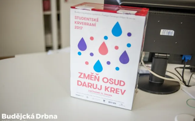 Den krvebraní v českobudějovické nemocnici.