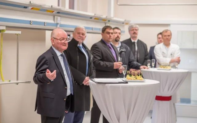 Předseda představenstva Nemocnice České Budějovice Břetislav Shon.