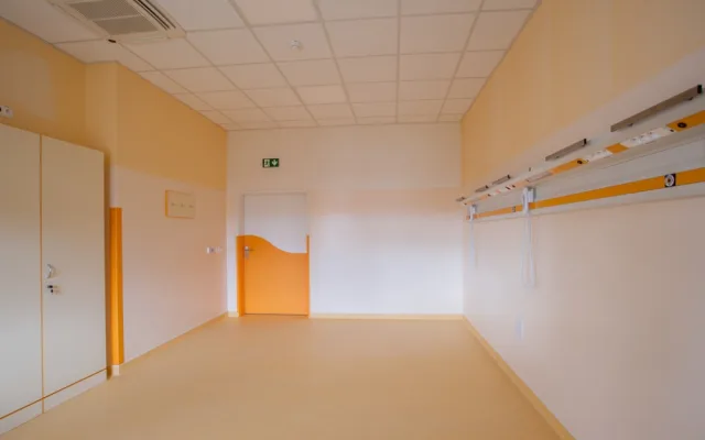Interiér pavilonu Z.