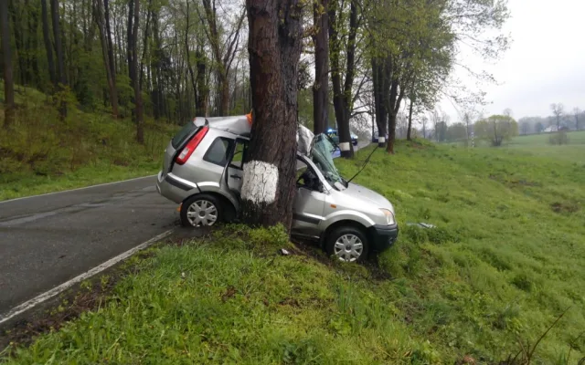 Zničený Ford Fusion