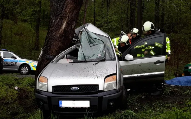 Zničený Ford Fusion