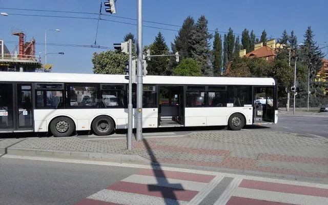 Šest lidí se zranilo v autobuse, jehož řidič se snažil prudkým zabržděním zabránit střetu s osobním autem, které mu nedalo přednost na křižovatce ulic Mánesova a Lidická v Českých Budějovicích.