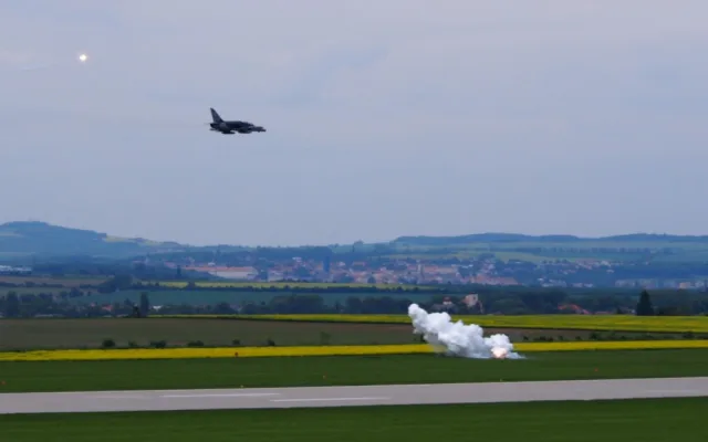 Display piloti 212. taktické letky z Čáslavi.