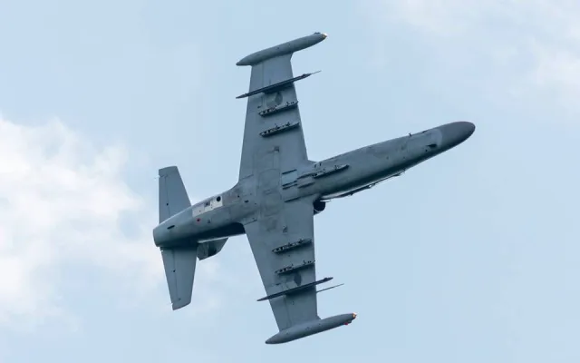 Display piloti 212. taktické letky z Čáslavi.