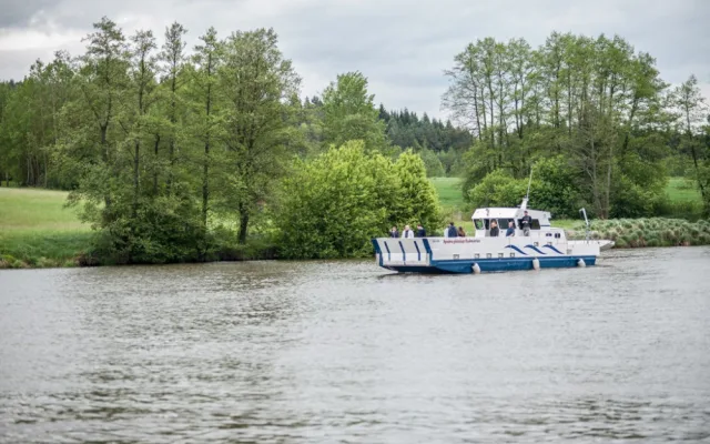 Otevření plavební komory Hněvkovice