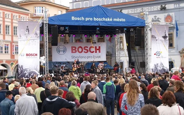 Boschský den otevřených dveří &amp; Open Air Festival.