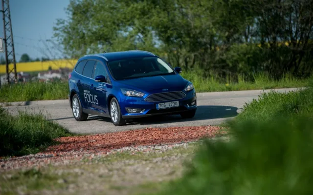 Ford Focus kombi v provedení Titanium 1.5 Duratorq TDCi.