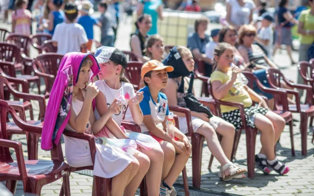 Happening ZUŠ Open v Českých Budějovicích.