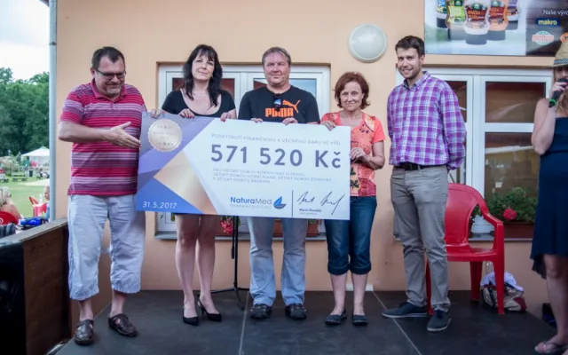 Sportovní den pro dětské domovy.