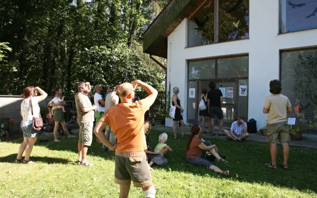 Volyňská hřbitovní galerie Na shledanou vyrábět a prodávat ochranné fólie se siluetami dravců.