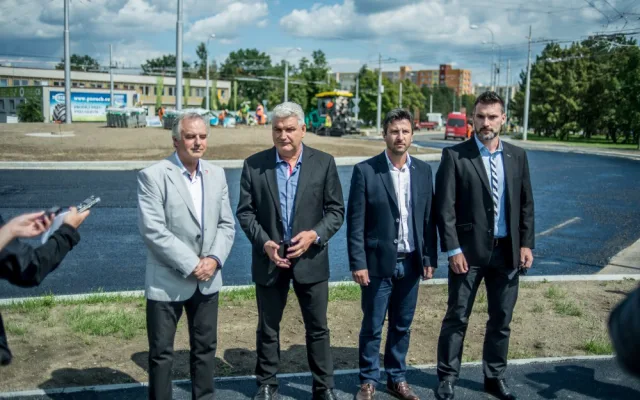 Zleva František Konečný, Antonín Krák, Josef Knot a Jiří Švec.
