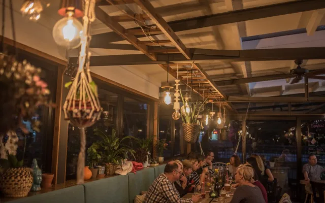 Restaurace Paluba v Českých Budějovicích.
