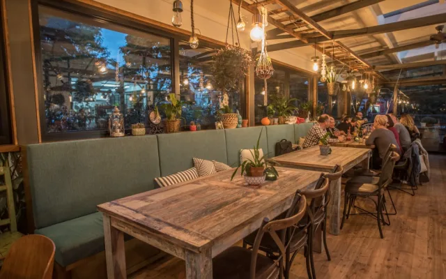 Restaurace Paluba v Českých Budějovicích.