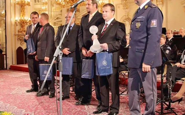 Policista roku 2016: Nejlepší výnosáři z Krajského řediteství policie Jihočeského kraje.
