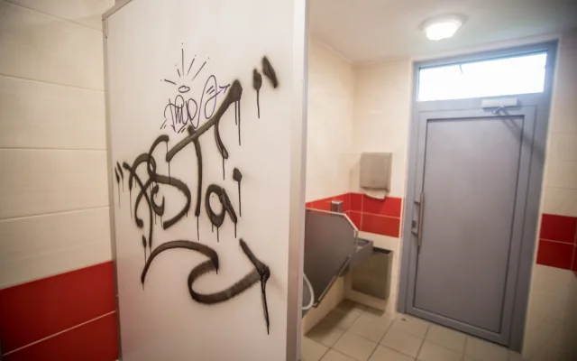 Veřejné toalety ve Stromovce.