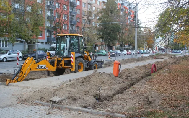 Nová parkovací stání usnadní obyvatelům sídliště Šumava parkování