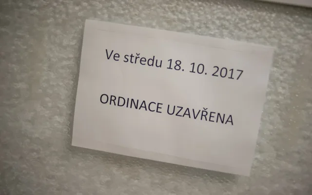 K protestu praktických lékařů a ambulantních specialistů se připojili i někteří lékaři z Polikliniky Jih