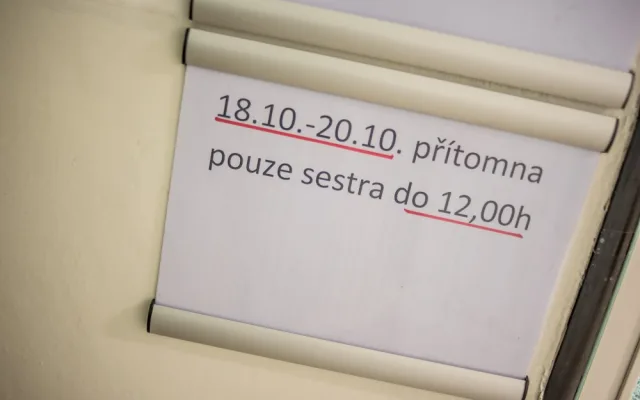 K protestu praktických lékařů a ambulantních specialistů se připojili i někteří lékaři z Polikliniky Jih