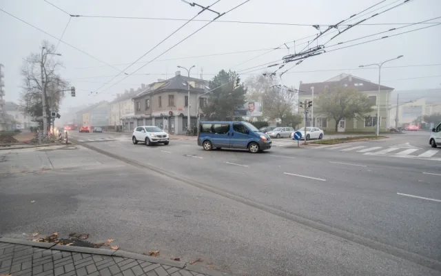 Uzavírka části Lidické třídy v Českých  Budějovicích skončila o půlnoci ze středy 18. na čtvrtek 19. října.