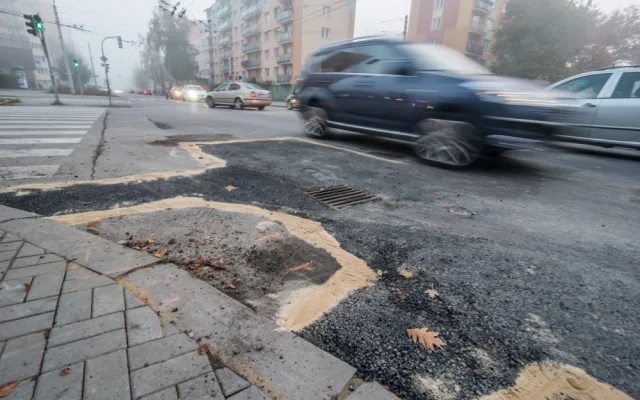 Uzavírka části Lidické třídy v Českých  Budějovicích skončila o půlnoci ze středy 18. na čtvrtek 19. října.