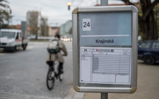 V Budějcích od středy 1. listopadu lidem slouží nová autobusová linka číslo 24.