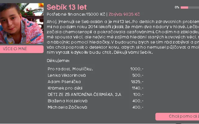 Příběh třináctiletého Sebastiana