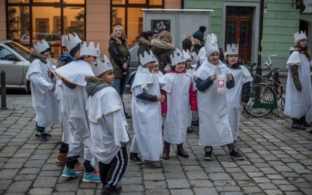 Tříkrálová sbírka.