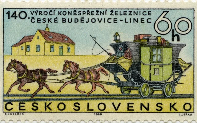 Známka z roku 1968