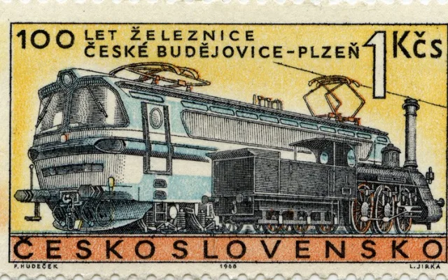Známka z roku 1968