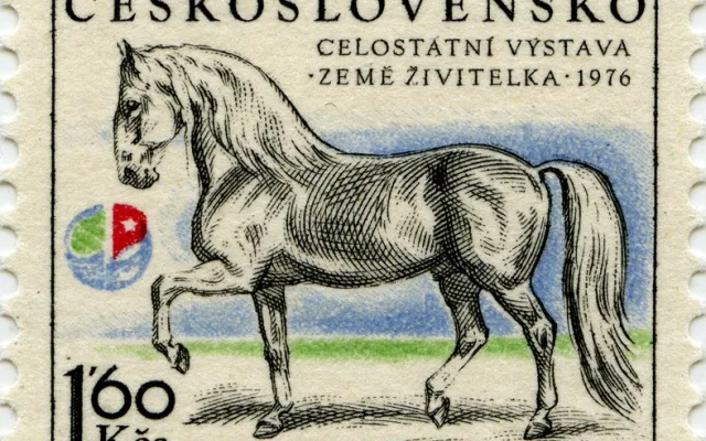 Známka z roku 1976