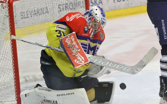 Petr Kváča chytal spolehlivě. Inkasoval pouze jednou