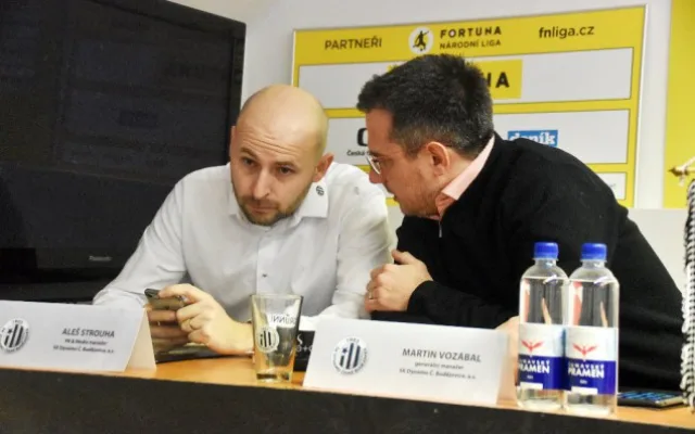 PR a media manager Aleš Strouha a generální manažer Martin Vozábal.