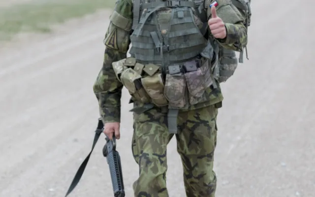 Fyzicky nejnáročnější disciplínou v soutěži byl pro něj pochod se zátěží.