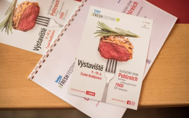 Gurmánský Beko Fresh festival míří do Českých Budějovic. Se Zdeňkem Pohlreichem v hlavní roli.