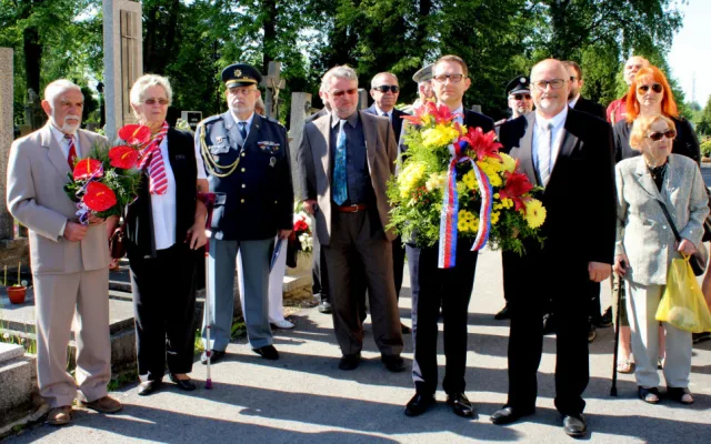Za město se zúčastnil primátor Jiří Svoboda, 1. náměstek Petr Podhola a jeho další zástupci. Zdroj: c-budejovice.cz