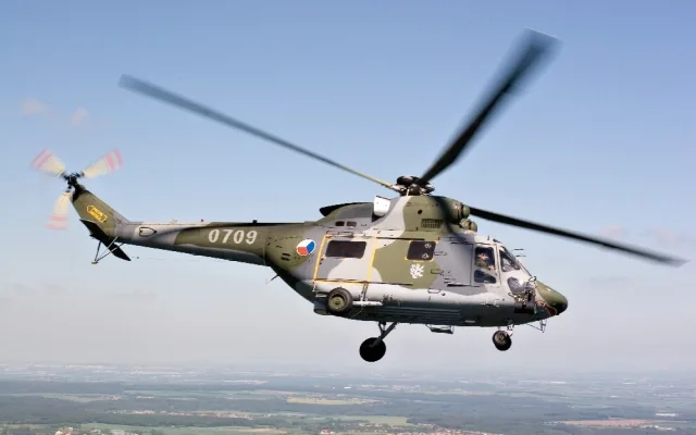 Návštěvníci Dne s 25. protiletadlovým raketovým plukem se mohou těšit na vrtulník W-3A Sokol. Zdroj: Jan Kouba, Ministerstvo obrany,