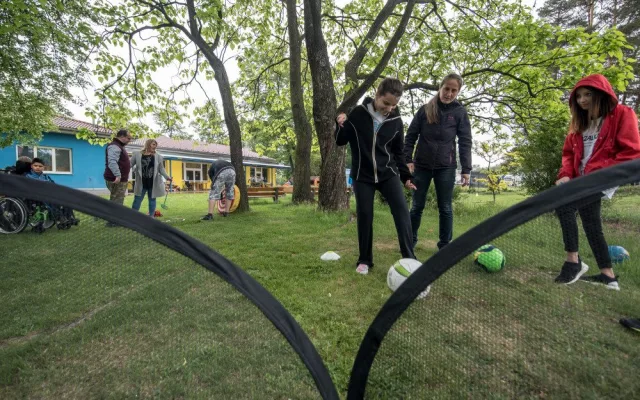 Sportovní den v budějckém Centru Bazalka