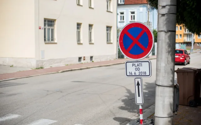 Uzavírka frekventované budějcké křižovatky.