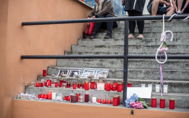 Koncert za oběti komunismu přilákal lidi na budějcký Sokolák