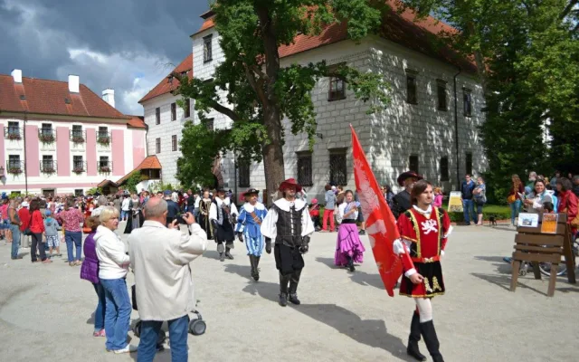 Historické slavnosti v Třeboni se letos uskuteční 20. a 21. července.