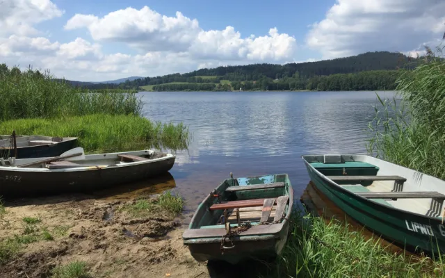 Vodní nádrž Lipno.