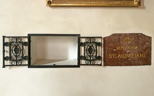 Relikviář sv. Auraciána