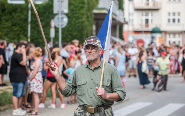 Vzpomínka na srpen 1968 v Českých Budějovicích - Jsme s vámi, buďte s námi.